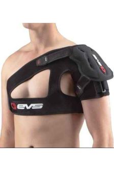 EVS SB03 Shoulder Brace (Small 30-36in, Black) 