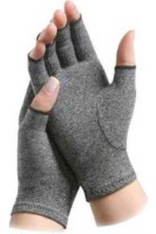 Isotoner Therapeutic Compression Fingerless Gloves