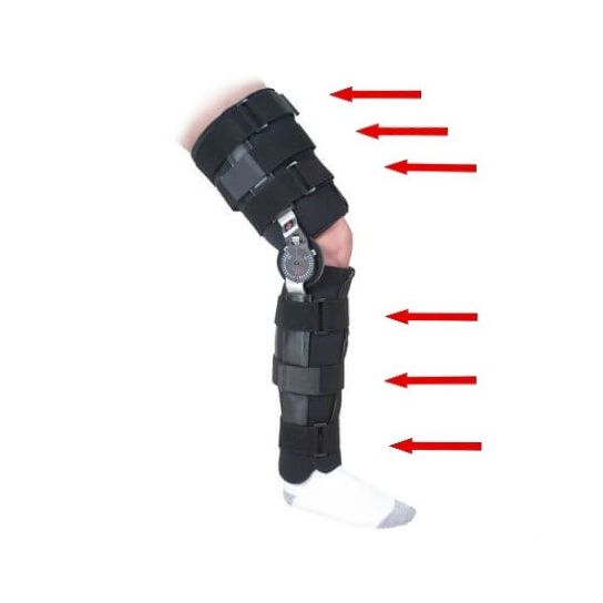 Bledsoe Original Knee Brace Thigh/Calf Strap Set | DME-Direct