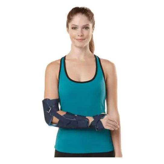 Elbow braces for immobilisation and stabilisation