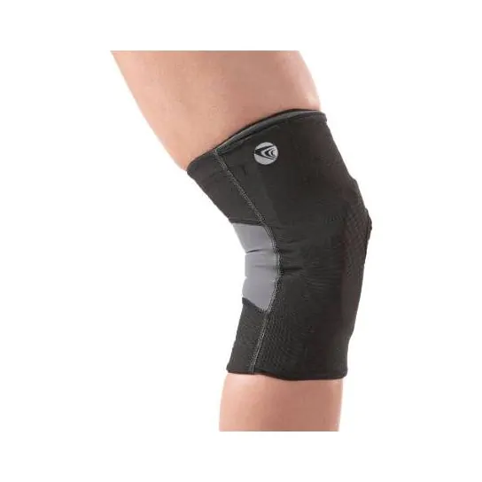 Bauerfeind Sports Knee Support - Knee Brace for Athletes with Medical Grade  Compression - Stabilization and Patellar Knee Pad Medium Black