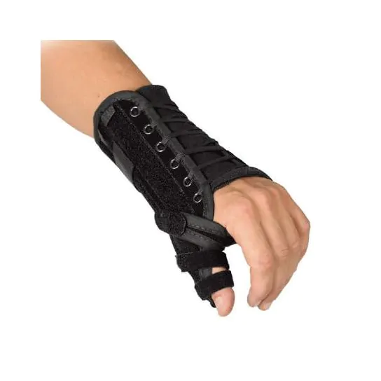 Universal Wrist Brace with Thumb Spica SUGGESTED HCPC: L3807 and