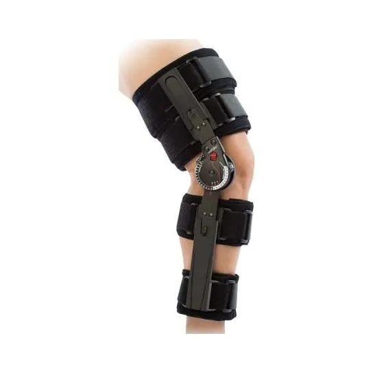 Donjoy XROM fitting tips knee post op rehab 