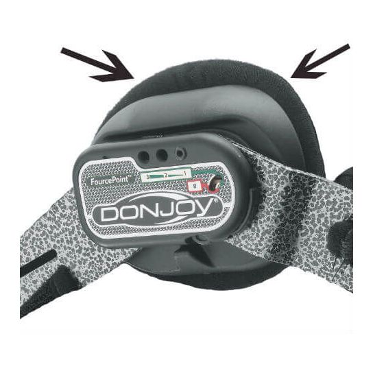 Donjoy Suede Condyle Pad Set