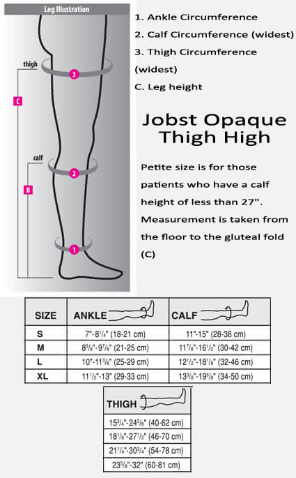 Jobst Opaque Thigh High 20-30 DME-Direct
